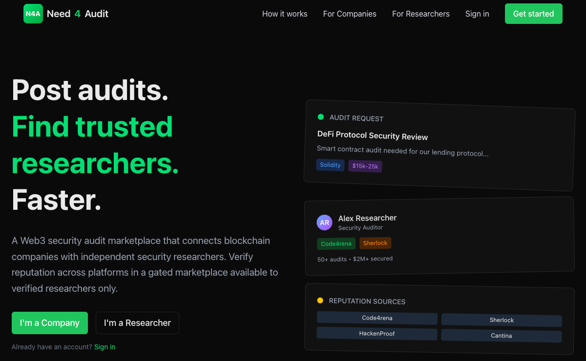 Need4Audit preview